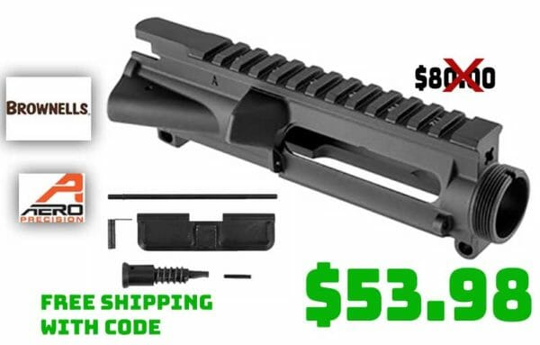 Brownells AR-15 M4 Stripped Upper Receiver & Upper Parts Kit Deal