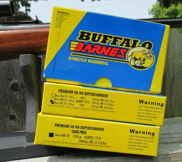 Buffalo Bore 30-06 Supercharged Lead-Free Ammo