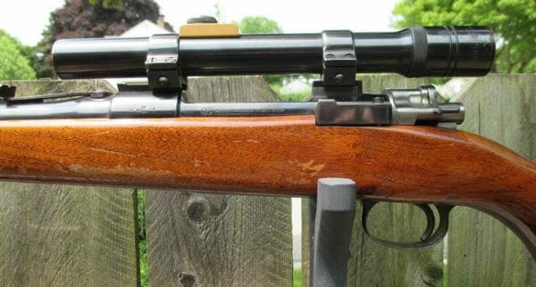 Fabrique Nationale J.C. Higgins Model 50 Rifle Mauser Action Left Side