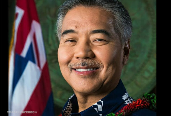 Hawaii Governor David Ige