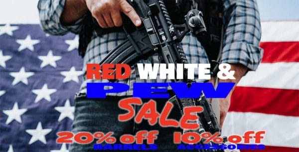 Rosco Manufacturing Launches Red, White & Pew July 4th Sale
