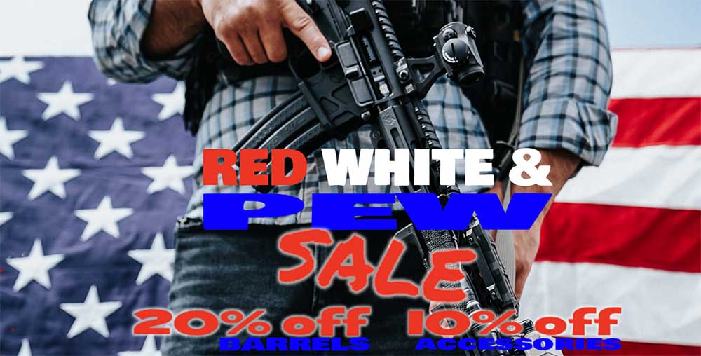 Rosco Manufacturing Launches Red, White & Pew July 4th Sale
