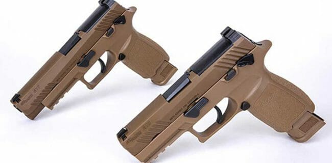 SIG SAUER Modular Handgun System Receives Full-Material Release from U.S. Army