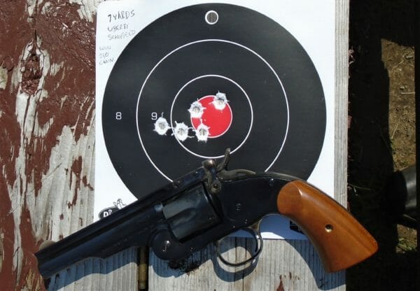 Uberti Schofield Wells Fargo Revolver .45 Colt - Target Results