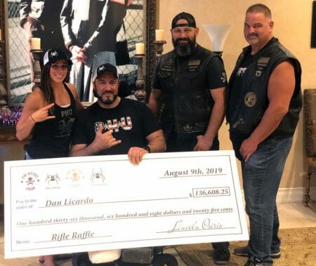 136K Raised For Injured Navy Seal By Gun Manufacturer, Apparel Co, Motorcycle Club