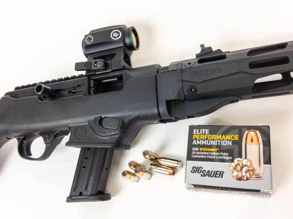 One potential advantage of using a pistol carbine is the compatibility of magazines with your handgun. Does it matter in real life? Who knows? But it is convenient.