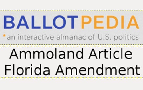 AmmoLand News, Weingarten & Hammer Quoted by Ballotpedia