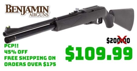 Benjamin Wildfire 0.177cal PCP Air Rifle Deal