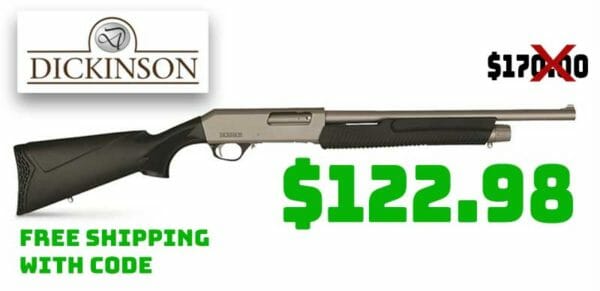 Dickinson Arms XX3B-M-2 Marine 12 Gauge Pump Shotgun Deal