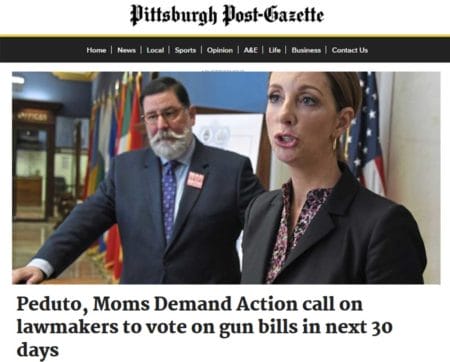 Mayor Peduto, Mom’s Demand Action Press Conference