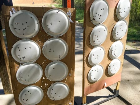 Paper plate targets
