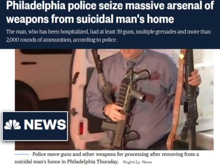 Philadelphia Police Seize Massive Arsenal Of Weapons