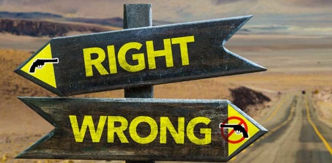 Right x Wrong Left Right Liberal Conservative iStock-830561644