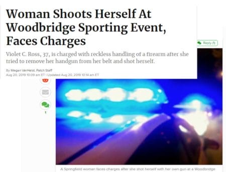 Woman Shoots Herself At Woodbridge Sporting Event