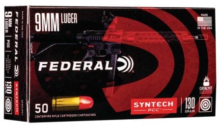 Federal Introduces Syntech PCC for the Heavy Demands of Pistol Caliber Carbine Competition Shooters
