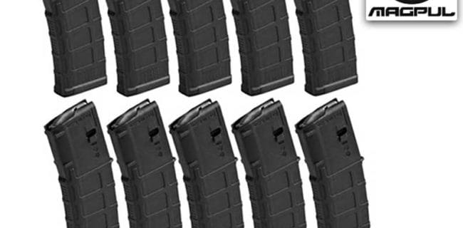 10 Pack Magpul AR15 PMAG GEN M3 Magazine Deal