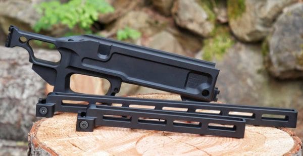 Black Collar Arms Pork Sword Chassis with FARends, Right Black Collar Arms Pork Sword Chassis with FARends, Right