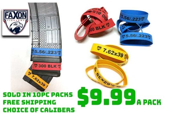 Faxon Firearms Magazine Marker Bands 10Pk Deal