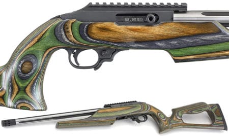 Ruger 10/22 Rifle Skeletonized Green Mountain Laminate Stock