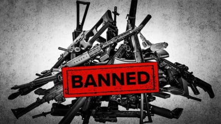 Semi Auto Firearms Gun Ban Adobe Stock Image 106197833