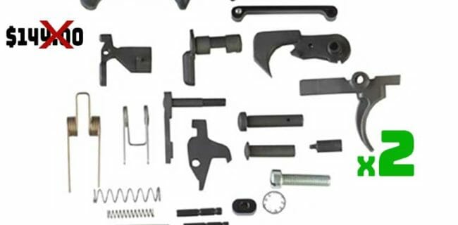 Two DPMS AR15 Complete Lower Parts Kits Deal