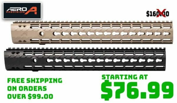 Aero Precision AR15 Enhanced KeyMod Gen2 Handguards Deal