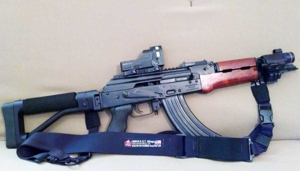 Author's Primary Long Gun AK with Urban ERT 2 Point Sling