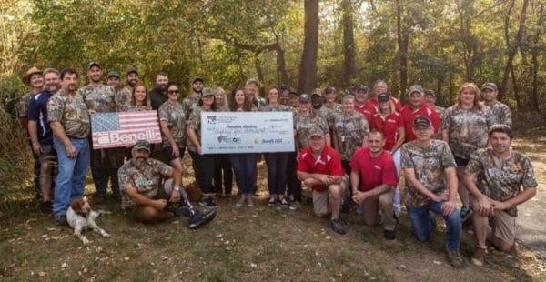 Benelli Invitational Raises Another $85,000 for Freedom Hunters