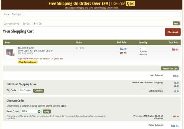 HORNADY Critical Duty 9mm FlexLock JHP 125Rnds Deal Cart Check HORNADY Critical Duty 9mm FlexLock JHP 125Rnds Deal Cart Check