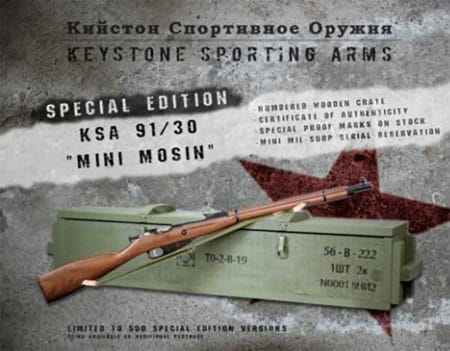 Keystone Sporting Arms Announces the Launch of Mini Mosin Nagant 9130 SE