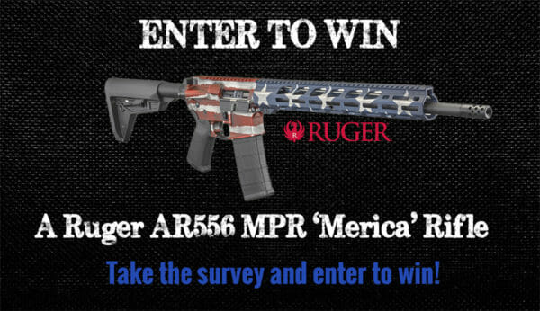 Ruger Customer Survey & Enter to Win Ruger AR-556 MPR 'Merica' Rifle