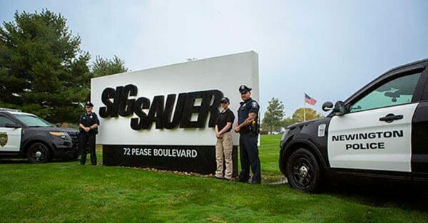 Newington, NH Police Department Transitions to SIG SAUER P320 Pistol 