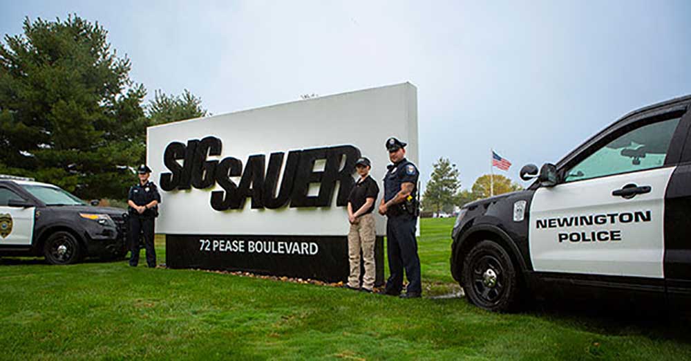Newington, NH Police Department Transitions to SIG SAUER P320 Pistol