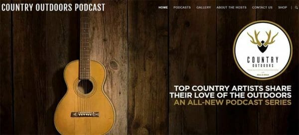 “Country Outdoors” Podcast Features Country Music Artist Nate Hosie