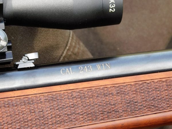 Henry Single Shot Rifle in 243 WINCHESTER