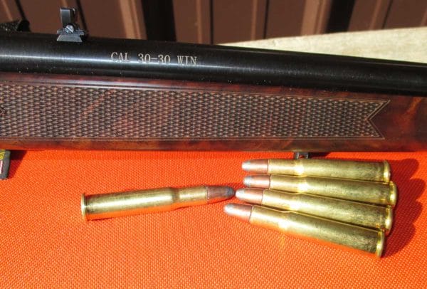 Henry Arms Single Shot Rifle with 30-30 Win Ammunition