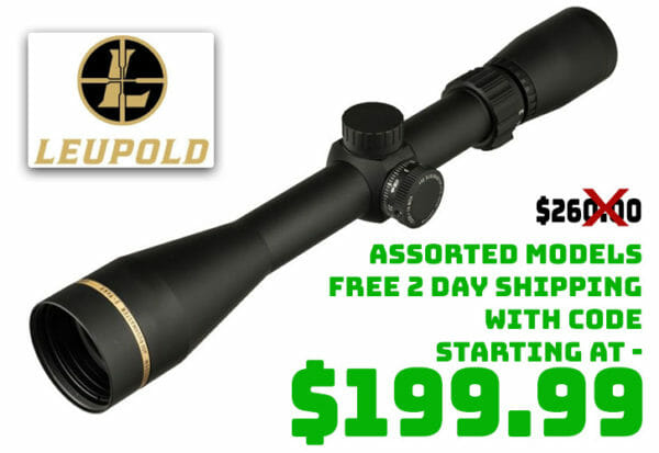 Leupold VX-Freedom 3-9x40 Riflescopes Deal