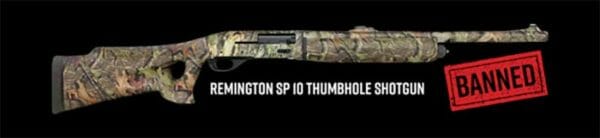 Mossberg Model SP-10 Magnum Thumbhole Camo: BANNED