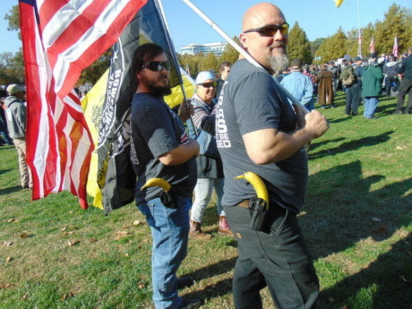 Open Carry at the Second Amendment Rally at D.C. 2 November, 2019