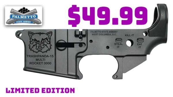 PSA AR-15 "TRASHPANDA-15" Stripped Lower Receiver Deal