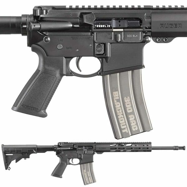 Ruger AR-556 Rifle with Free-Float Handguard Now in 300 Blackout