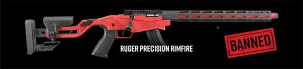 Ruger Precision Rimfire: BANNED