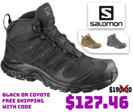 Salomon XA Forces Mid Tactical Hiker Boot Deal