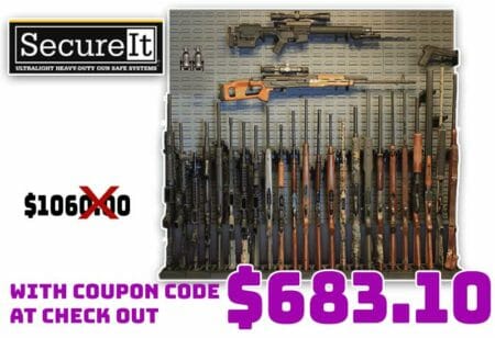 Secure It Gun Wall Vault Armory Kit 1 Deal