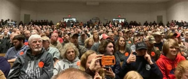 1,500+ people Bedford County Virginia 2019 Second Amendment Sanctuary Meeting