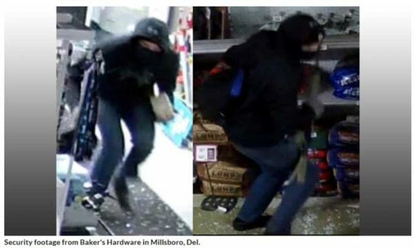 ATF investigating theft of 14 guns from Baker's Hardware in Millsboro