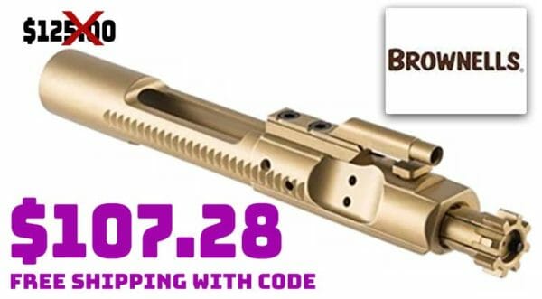 Brownells 5.56 Bolt Carrier Group TiN MP Deal