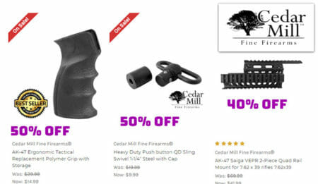 Cedar Mill Fine Firearms' AK-47 Accessories on Sale Deal