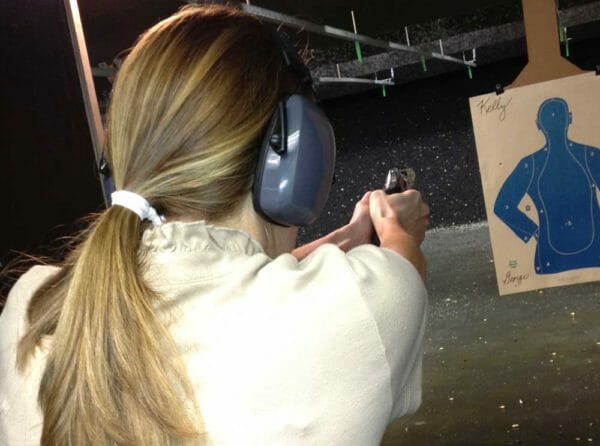 Kelly Loeffler at the Range