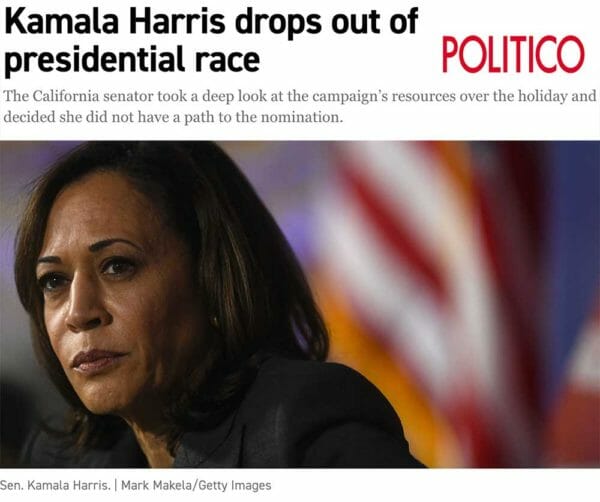 Breaking: Kamala Calls It Quits, Drops Out of Presidential Race